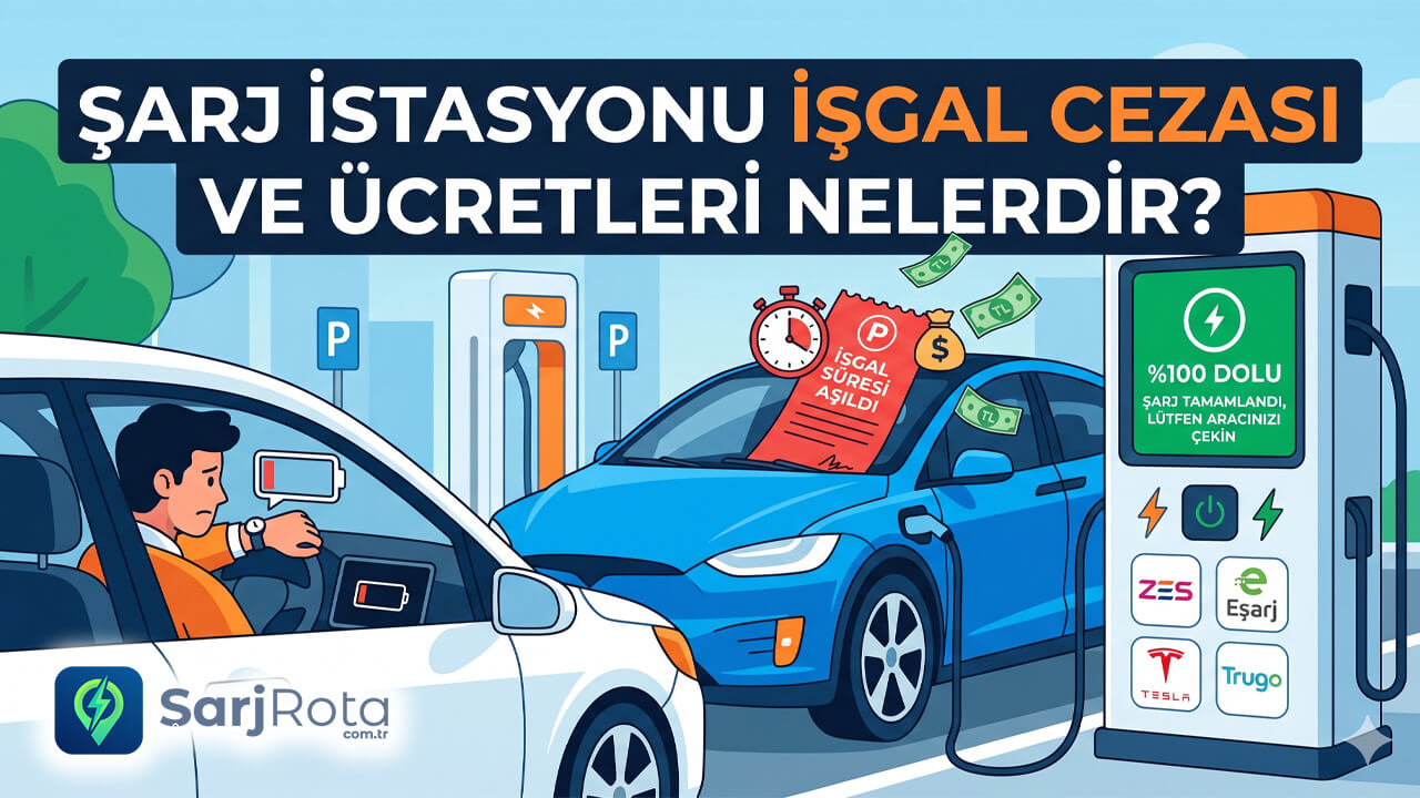 Şarj İstasyonu İşgal Cezası ve Ücretleri Nelerdir?